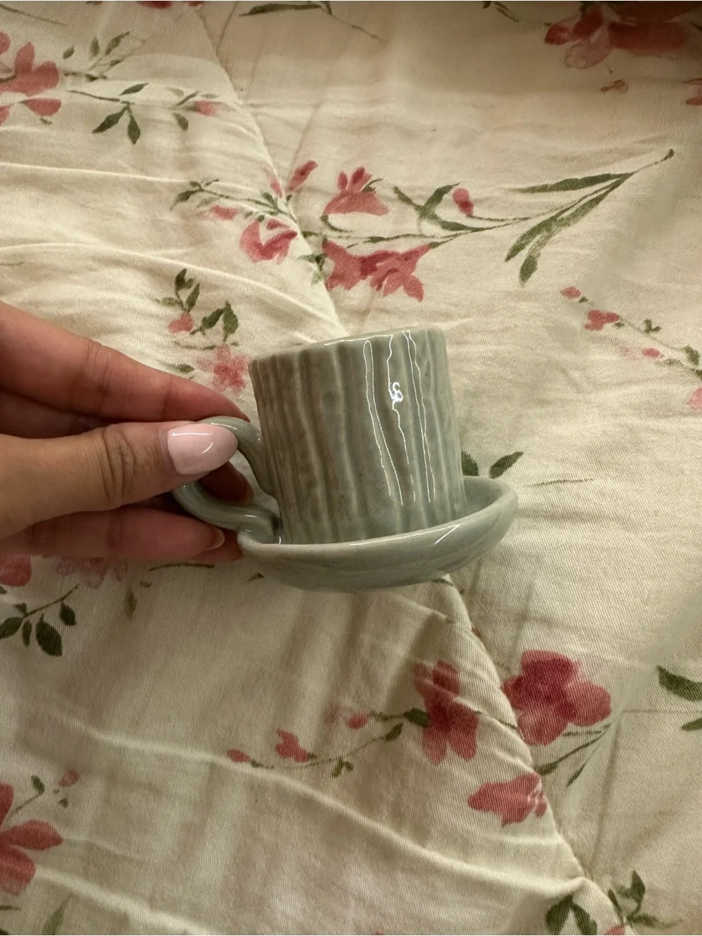 Textured Ceramic Match Holder